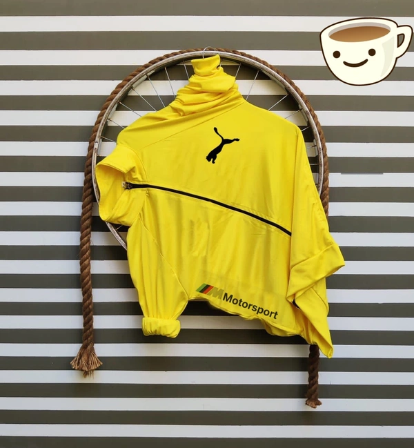PUMA MOTORSPORTS MEN T-SHIRTS - YELLOW, XL