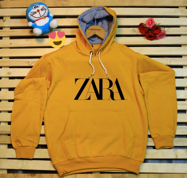 ZARA HODDIES FOR MEN - WHITE, XL