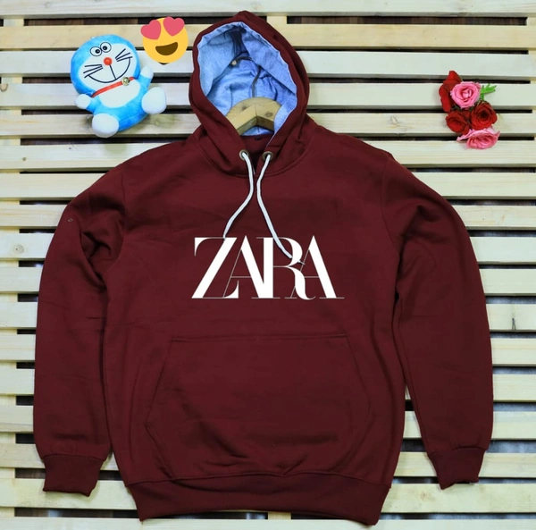 ZARA HODDIES FOR MEN - WHITE, XL