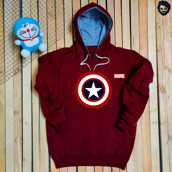 CAPTION AMERICA MARVEL HODDIE - GREEN, M