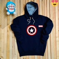 CAPTION AMERICA MARVEL HODDIE - GREEN, M