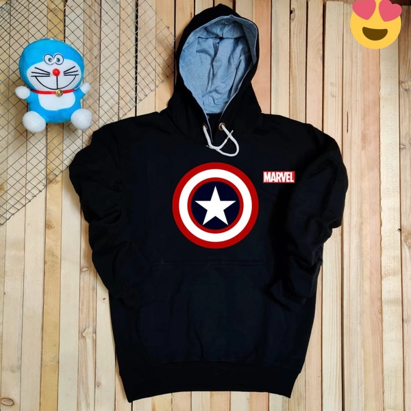 CAPTION AMERICA MARVEL HODDIE - GREEN, M