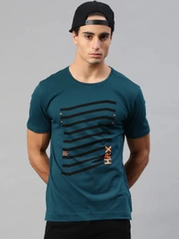 HRX T-shirt By Hrithik Roshan - VIOLET, L