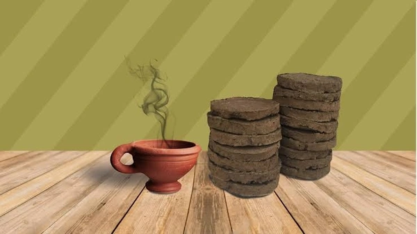 Gir Cow Dung Cake (15 Pcs)