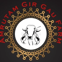 Amrutam Gir Gaudhaam - Logo
