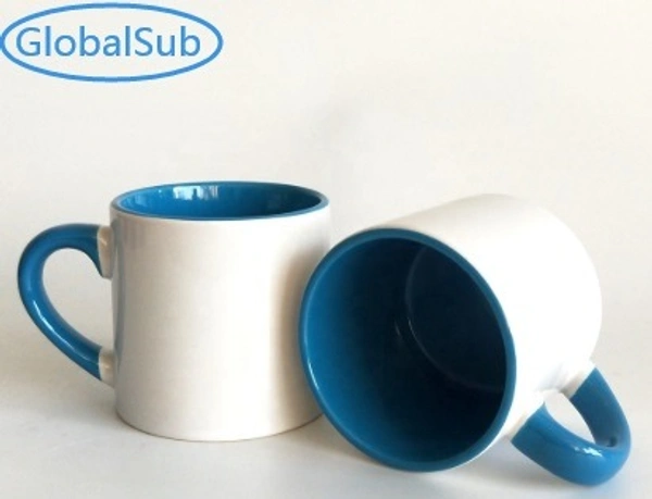 Customizable Inner Colour Mugs - normal, blue red green yellow brown and many more