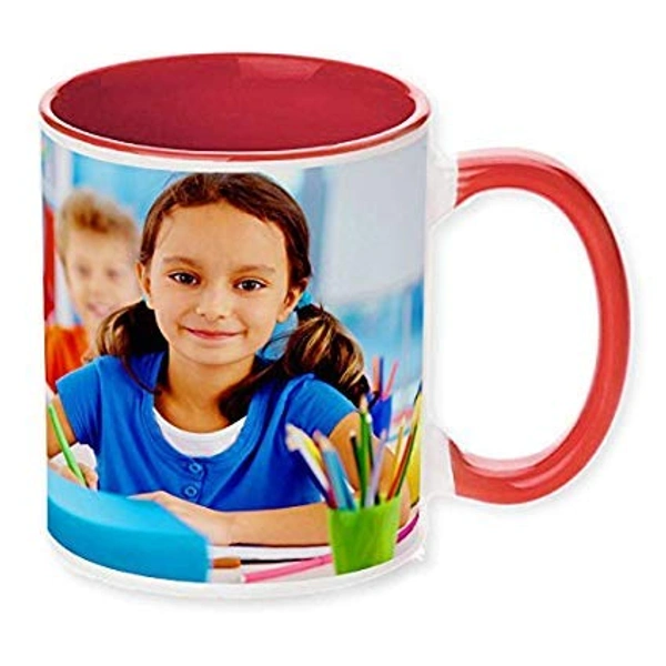 Customizable Colour Mugs - red green blue yellow brown and many more, normal