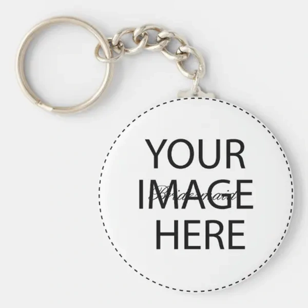 Customizable Keychain - Wood, random