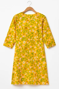 Dhuni By Avaasa Kurti - X-Large, Yellow