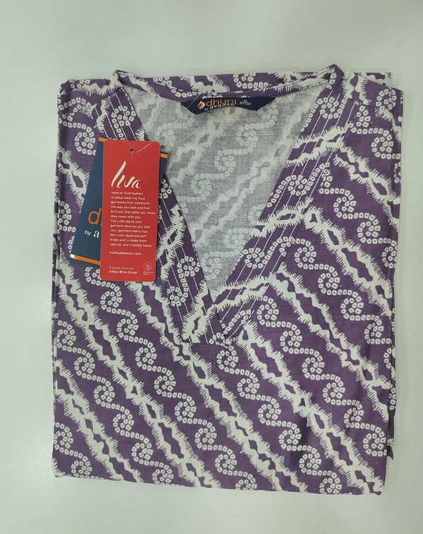 Dhuni By Avaasa Kurti - XX-Large, Blackcurrant