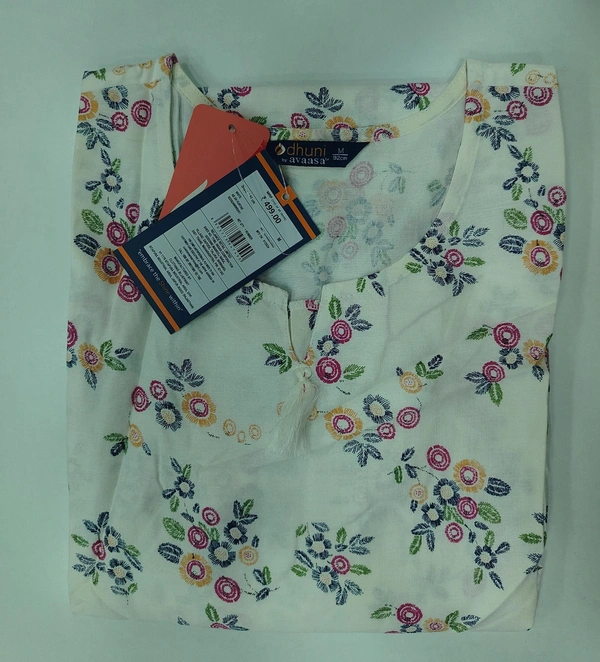 Dhuni By Avaasa Kurti - Large, White