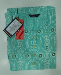 Dhuni By Avaasa Kurti - Large, Aquamarine