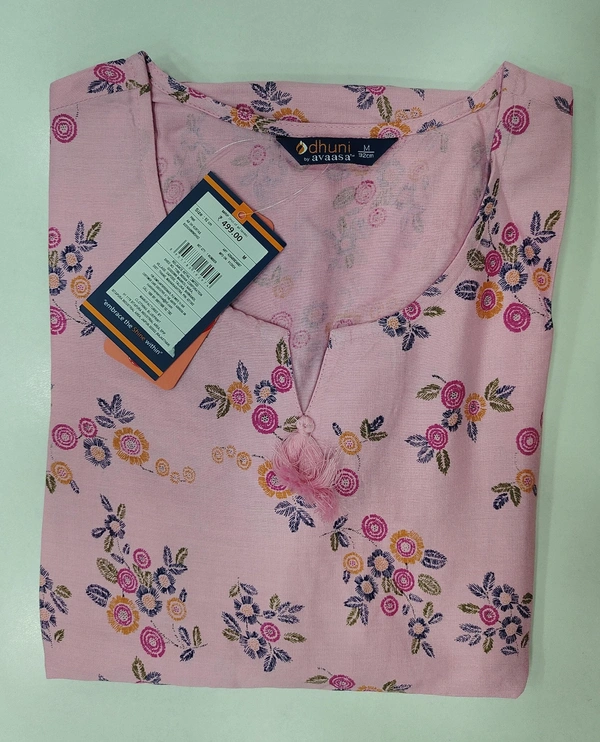 Dhuni By Avaasa Kurti - Large, Pink
