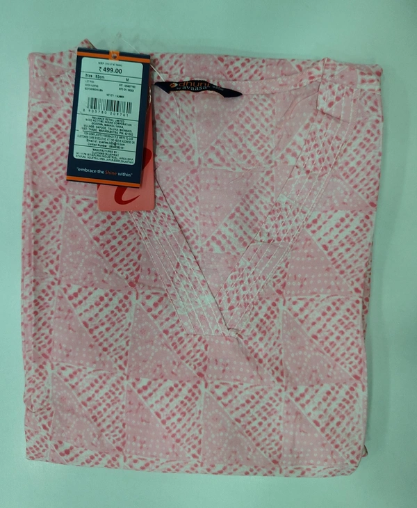 Dhuni By Avaasa Kurti - Large, Pink