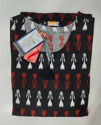 Dhuni By Avaasa Kurti - Medium, Black