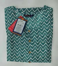 Dhuni By Avaasa Kurti - Medium, Deep Sea