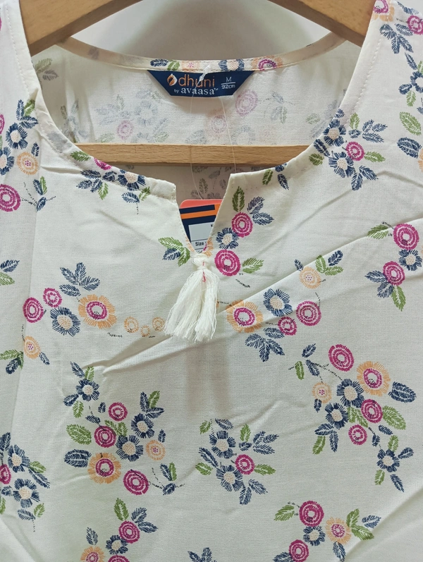 Dhuni By Avaasa Kurti - Large, White