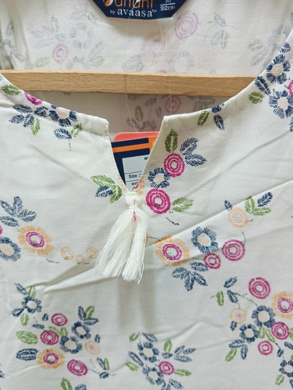 Dhuni By Avaasa Kurti - Large, White