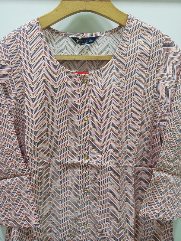 Dhuni By Avaasa Kurti - Large, Pink