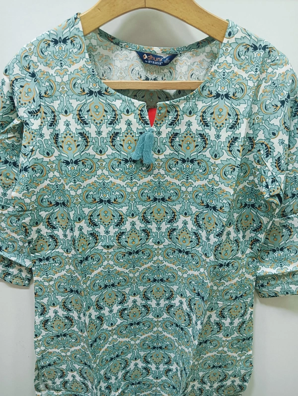 Dhuni By Avaasa Kurti - Large, Sea Green
