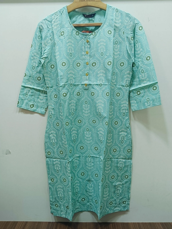 Dhuni By Avaasa Kurti - Large, Aquamarine