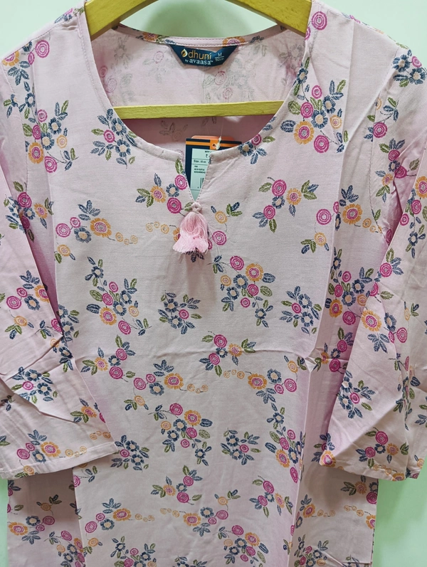 Dhuni By Avaasa Kurti - Large, Pink