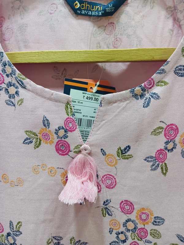 Dhuni By Avaasa Kurti - Large, Pink