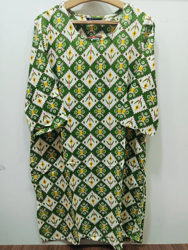 Dhuni By Avaasa Kurti - Large, Dark Green