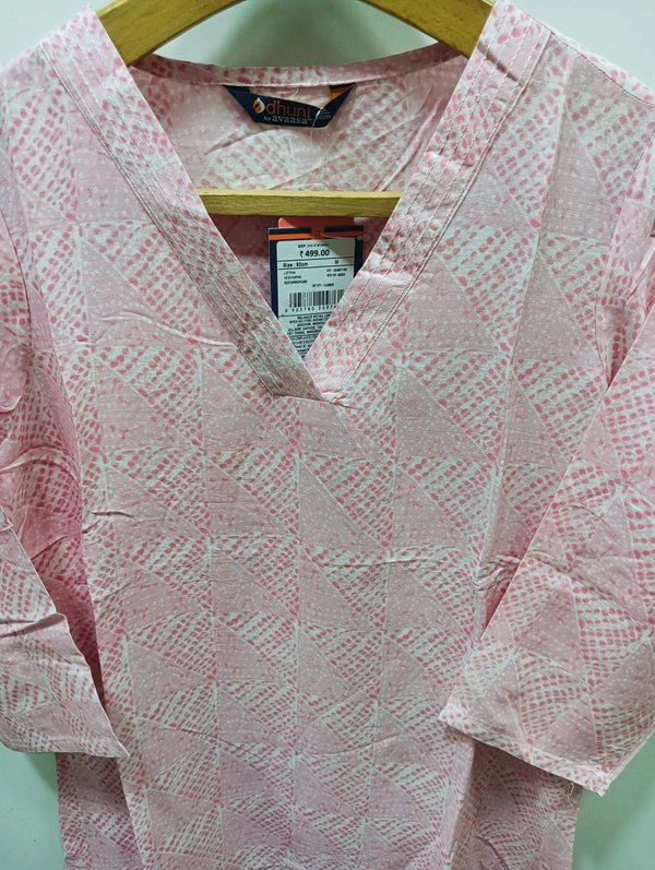 Dhuni By Avaasa Kurti - Large, Pink