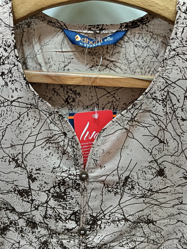 Dhuni By Avaasa Kurti - Medium, Mountain Mist