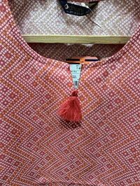 Dhuni By Avaasa Kurti - Large, Orange