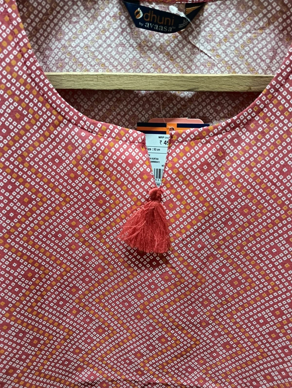 Dhuni By Avaasa Kurti - Large, Orange