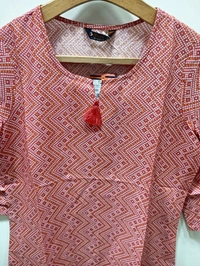 Dhuni By Avaasa Kurti - Large, Orange
