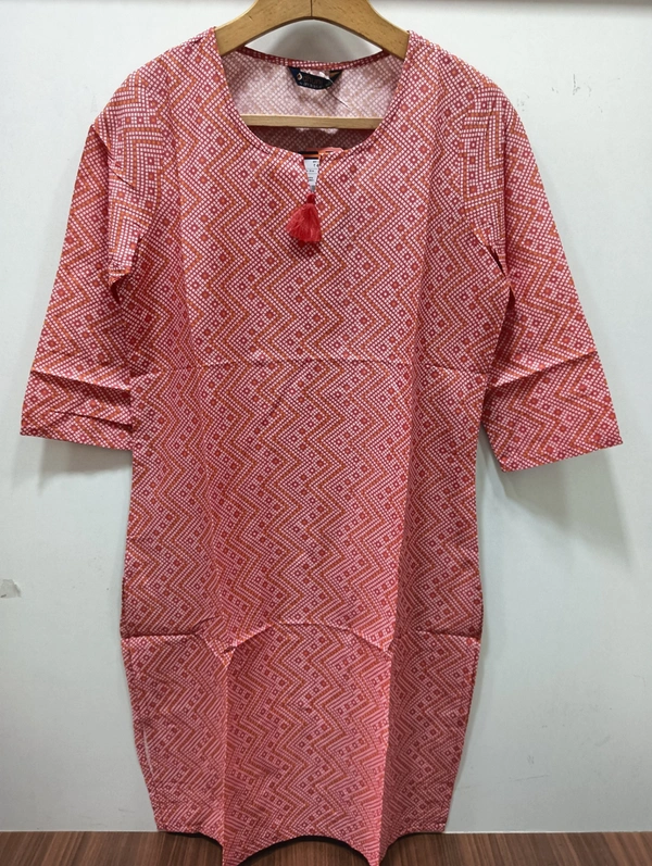 Dhuni By Avaasa Kurti - Large, Orange