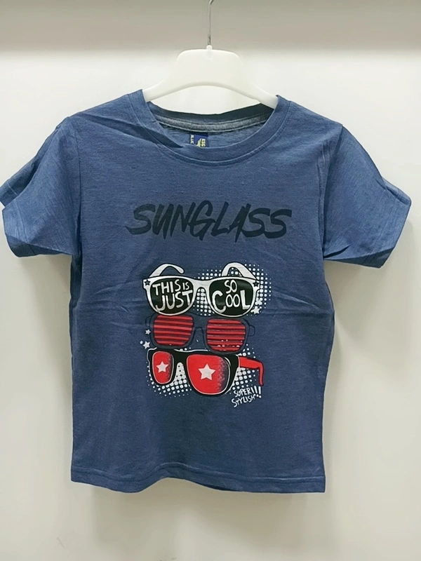 Boys Tshirt - 24 Inches (3 - 4 Years), Bluewood