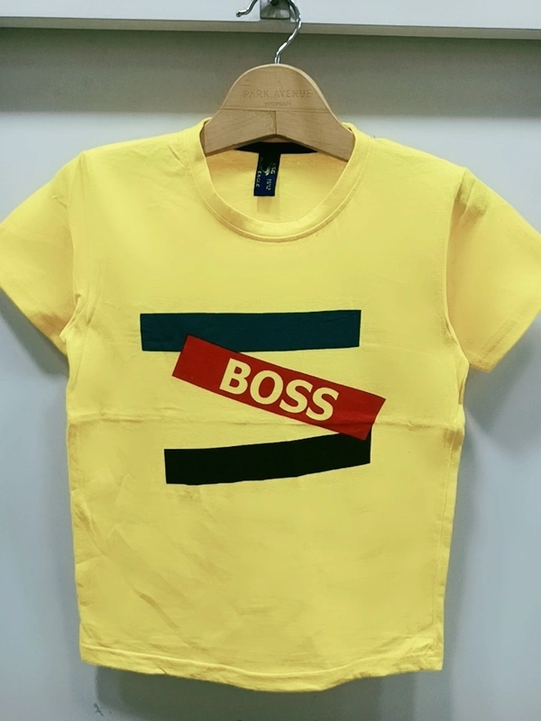 Boys Tshirt - 28 Inches (7 - 8 Years), Yellow