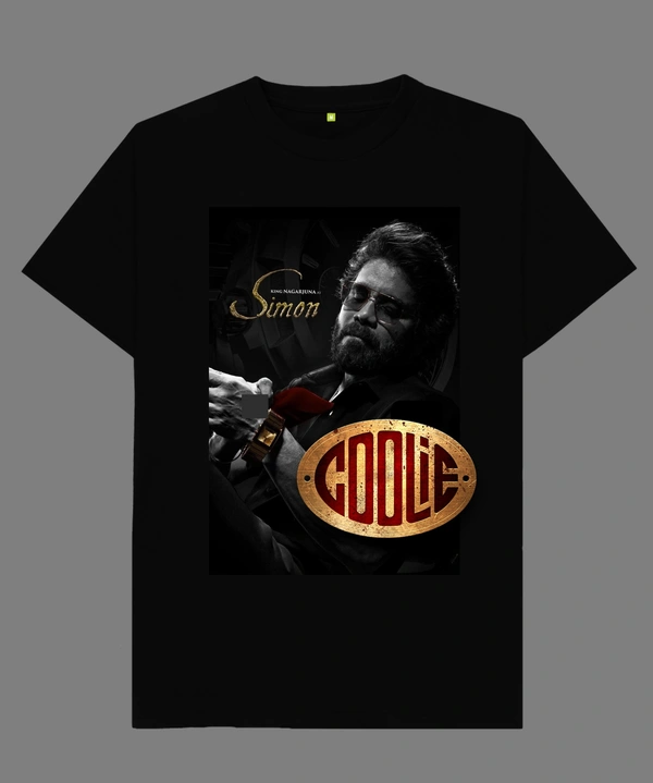 Coolie T-Shirt - Nagarjun - X-Large, Black