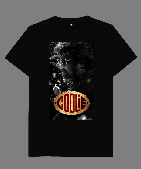 Coolie T-Shirt - Rajini (2) - XX-Large, Black