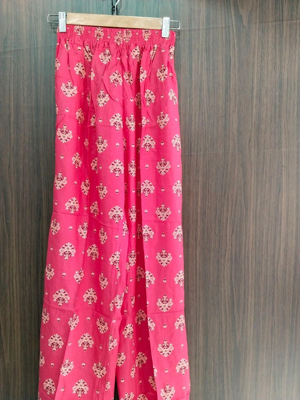 Womens Night Wear(Co-ord Set) - Red, Medium