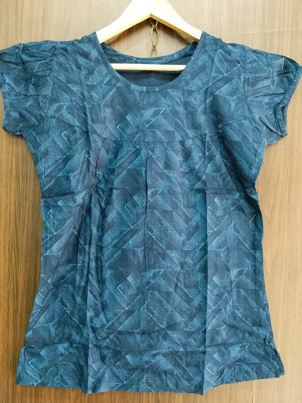 Womens Night Wear(Co-ord Set) - Navy Blue, Large