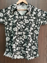 Womens Night Wear(Co-ord Set) - Black, Medium