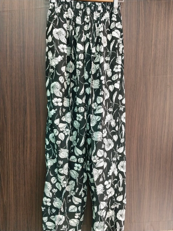 Womens Night Wear(Co-ord Set) - Black, Medium