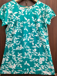Womens Night Wear(Co-ord Set) - Eastern Blue, Small