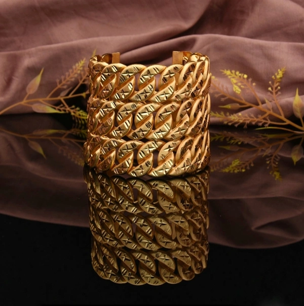Men's Heavy Bracelet - GOLD PLATED, FREE, FREE SIZE, NO