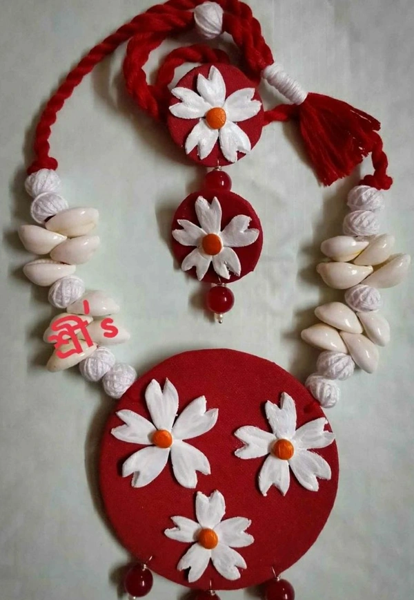 Trendy Handmade Jewelry - Red, free size