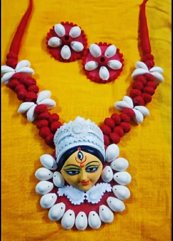 Handmade Jewelry Set - Red, free Size