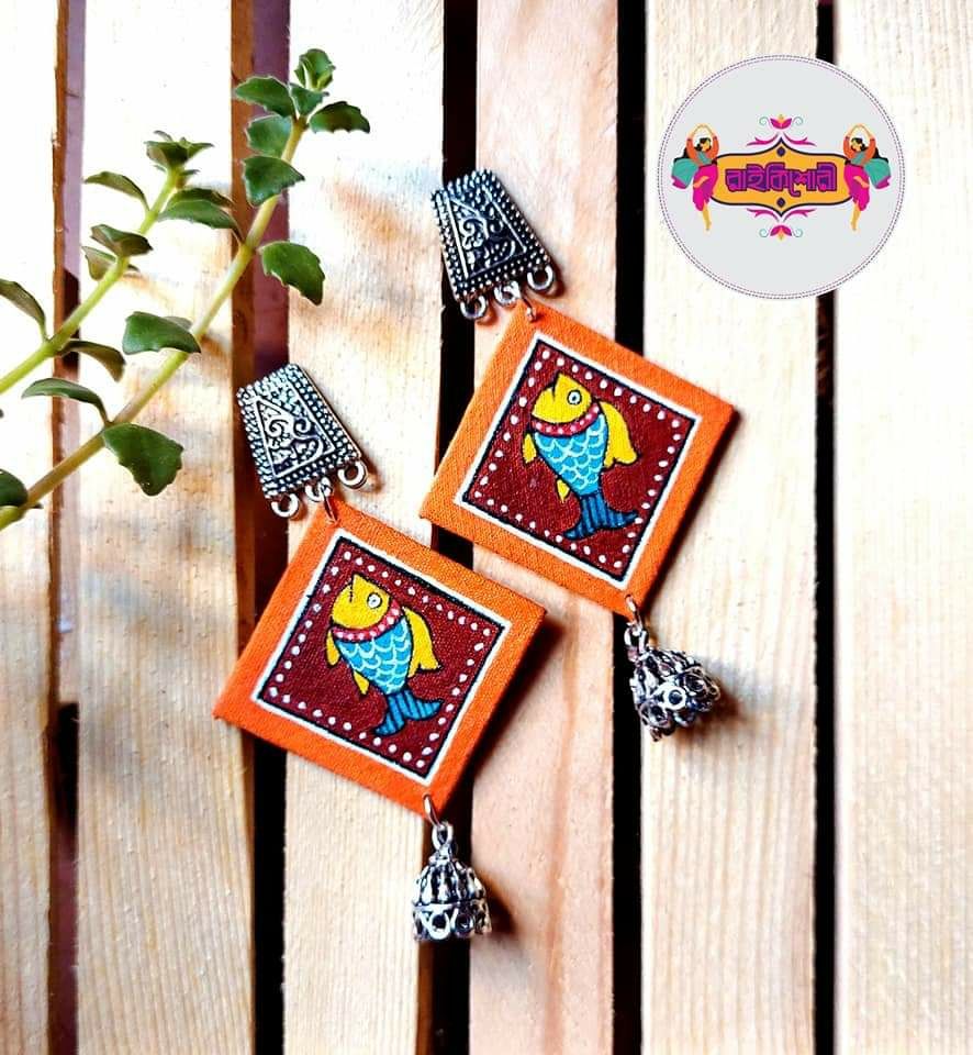 Luckypot Handcrafted Terracotta Jewelry Earings Set - Style CODE R16 -  Fashion Earrings - LUCKYPOT, Royapuram, Chennai, Tamil Nadu