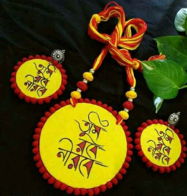 Handmade Jewelry Set - Yellow