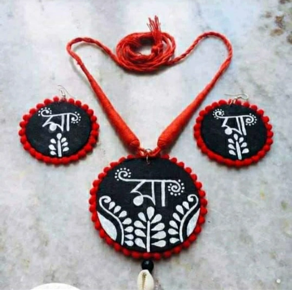 Durga Face Handmade Jewelry Set