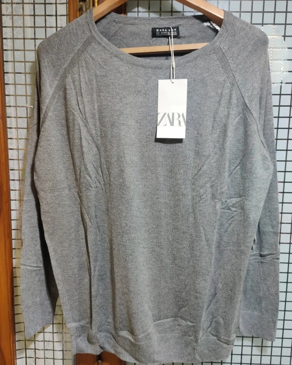 Zara Knit Wear - blue, large